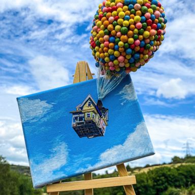 VIDEO: How Disney’s ‘Up’ inspired an artist to pay tribute to her late grandfather