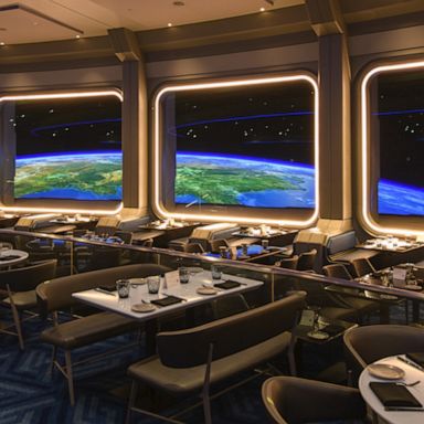 VIDEO: Eat 220 miles above Earth at Disney’s new Space 220 restaurant