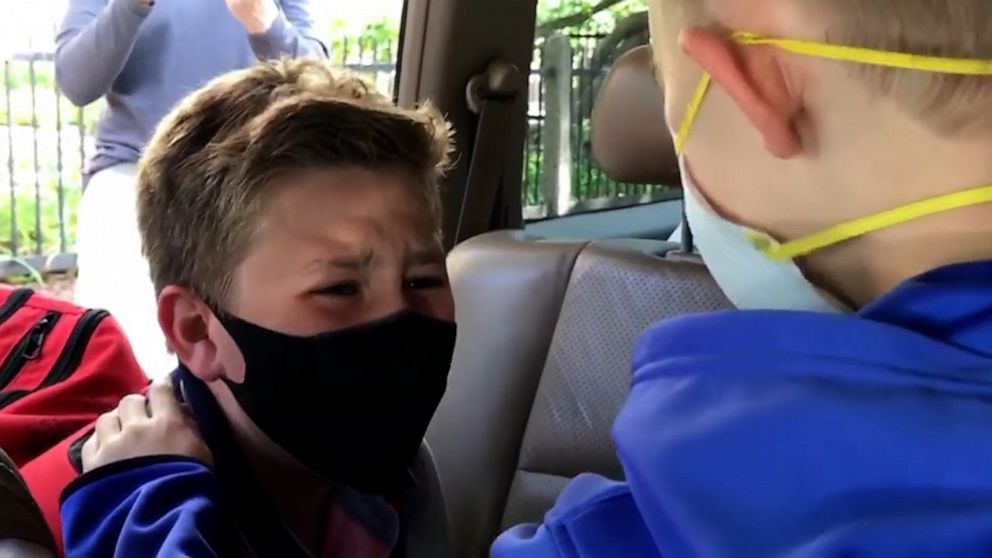 VIDEO: BRB crying after watching this boy's emotional reaction to seeing his best friend