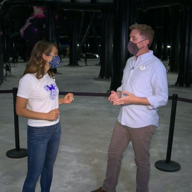 VIDEO: Ginger Zee gives an inside look at Guardians of the Galaxy: Cosmic Rewind!