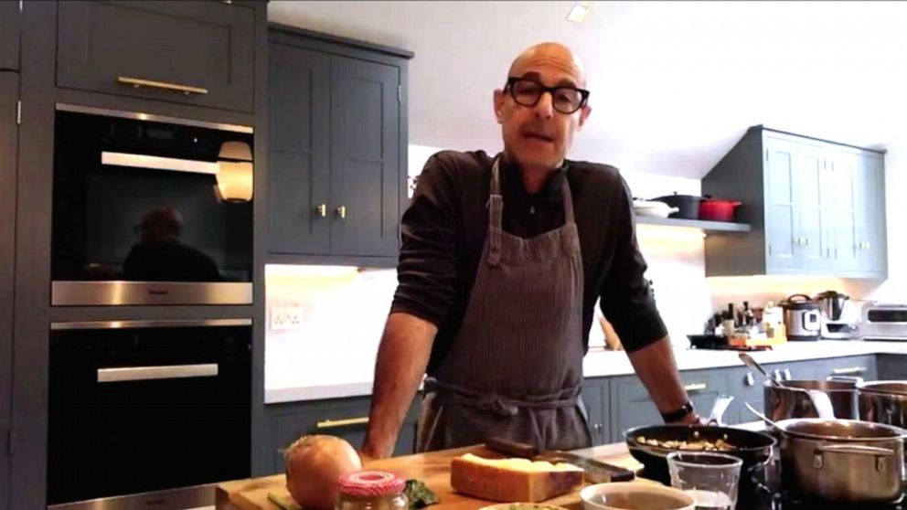 Stanley Tucci talks new cookware line, shares childhood recipe