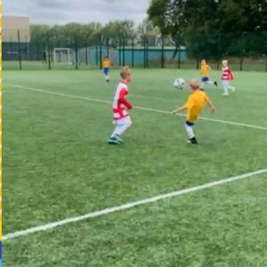 VIDEO: 6-year-old soccer star