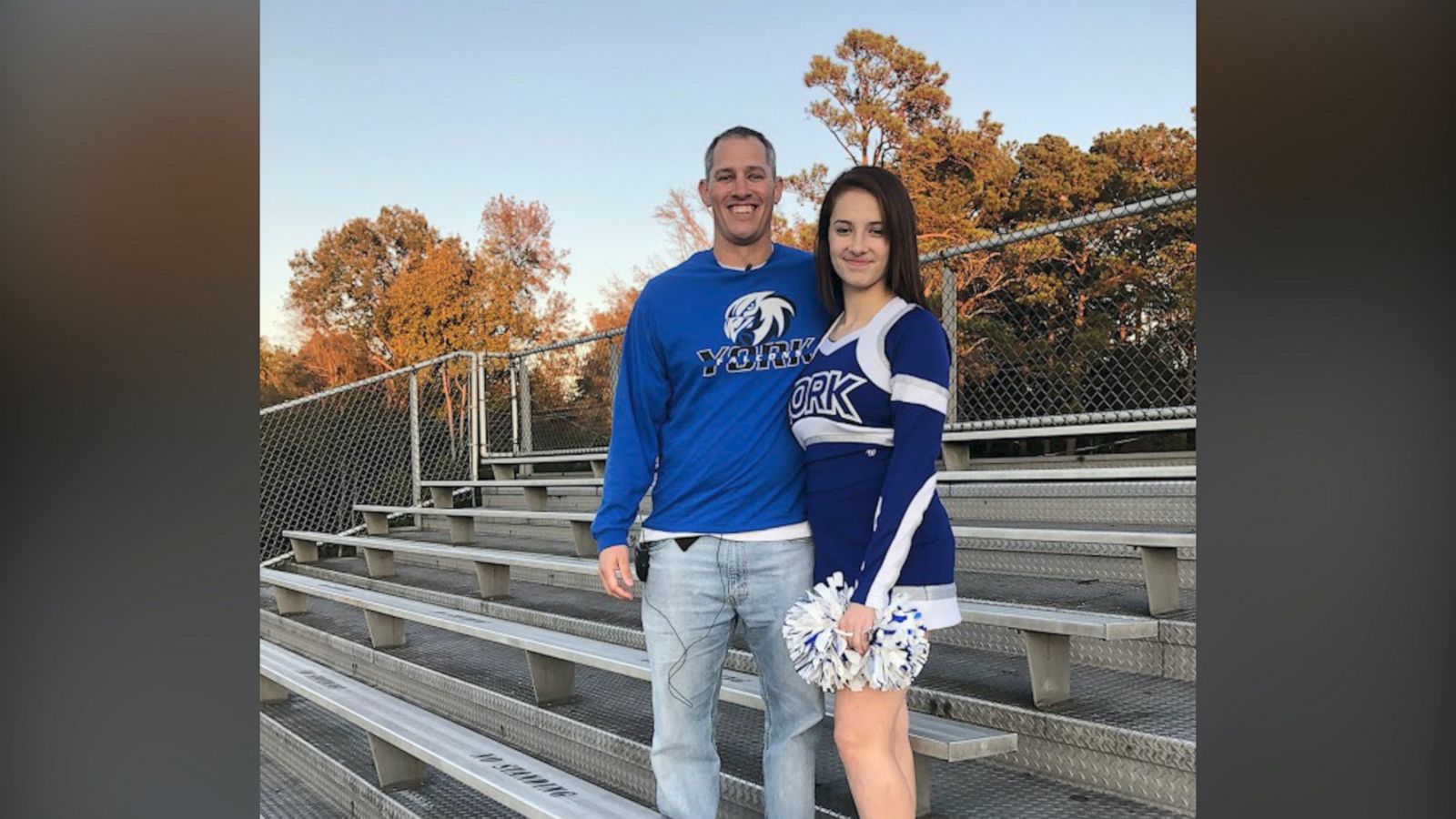 VIDEO: This father is his daughter’s biggest cheerleader — literally