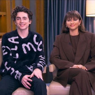 VIDEO: Timothee Chalamet and Zendaya talk about their new film, ‘Dune’