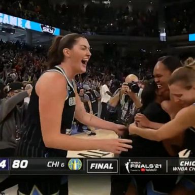 VIDEO: Chicago Sky wins 1st WNBA championship