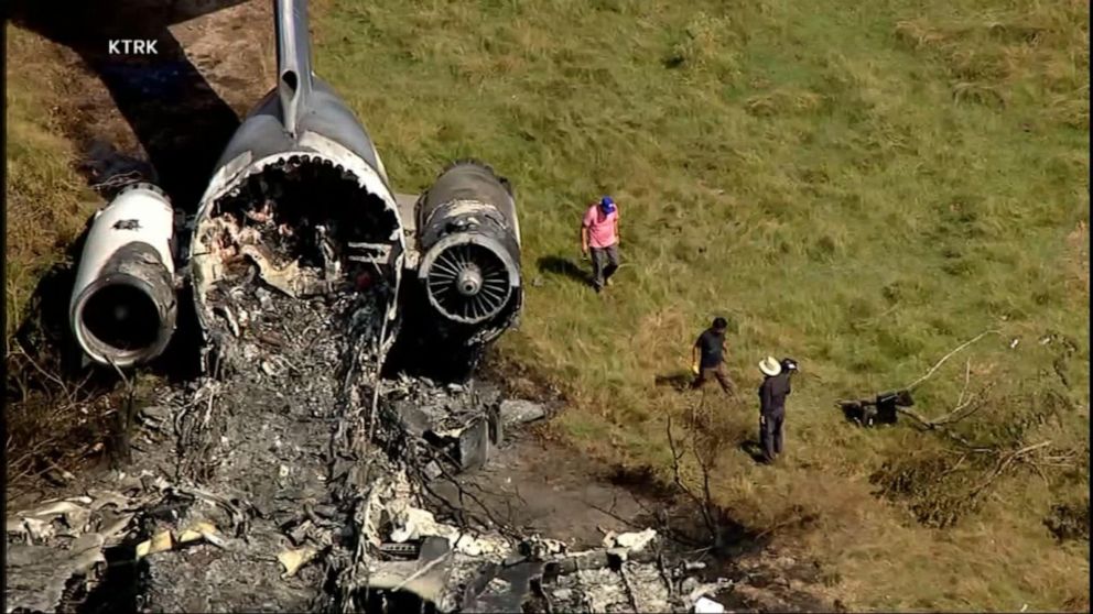 New Details On Fiery Texas Private Plane Crash | GMA