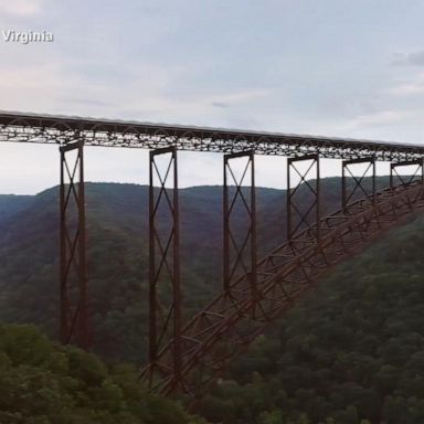 VIDEO: Exploring New River Gorge Bridge in West Virginia, the US' newest national park