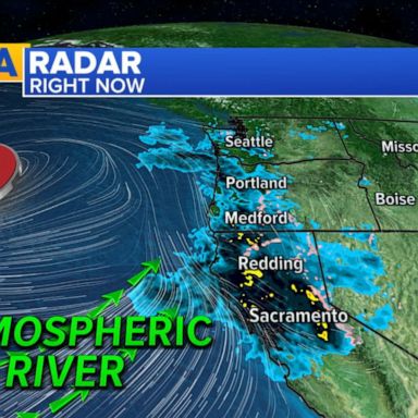 VIDEO: Rapidly intensifying 'bomb cyclone' targeting northern California