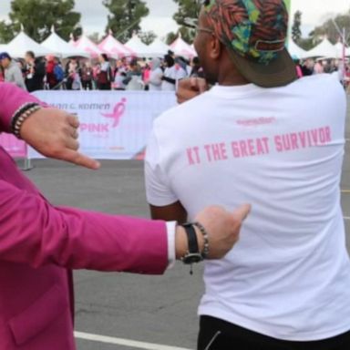 VIDEO: Raising breast cancer awareness in men