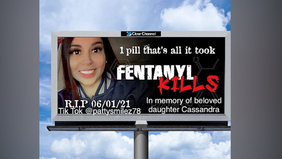VIDEO: Mom rents billboard to warn others after daughter dies from fentanyl-laced pill