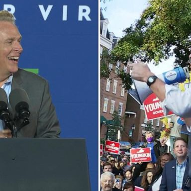 VIDEO: Virginia governor race offers glimpse at high-stakes of 2022 midterms