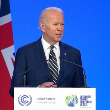 VIDEO: Biden pledges to fight climate change at COP26 conference