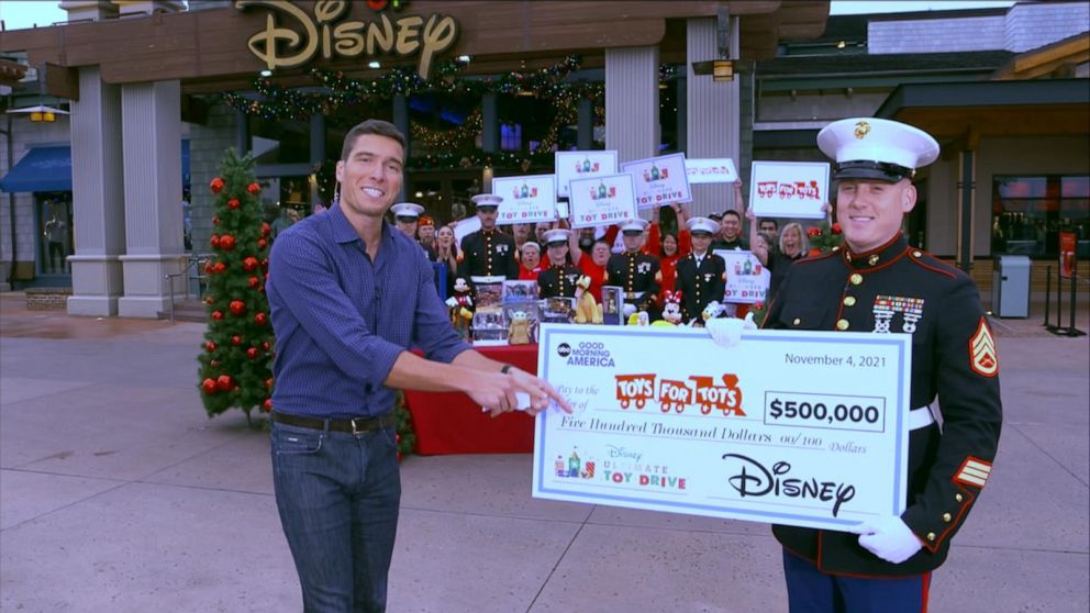 VIDEO: Disney kicks off holiday season with Ultimate Toy Drive