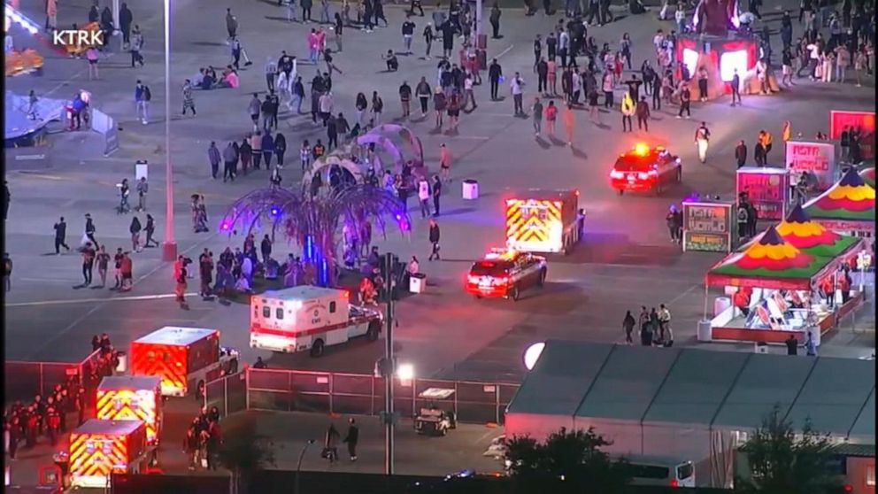 Video 8 dead at Astroworld music festival in Houston - ABC News