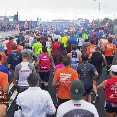 VIDEO: 50th anniversary of NYC marathon