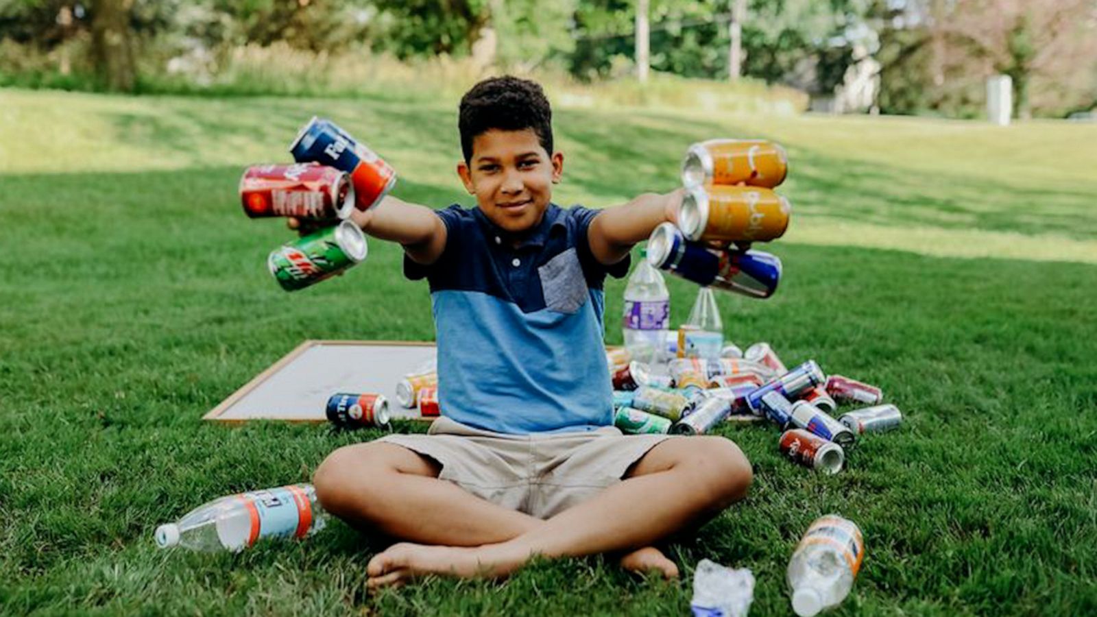 VIDEO: Fifth-Grader creates recycling program to save the planet