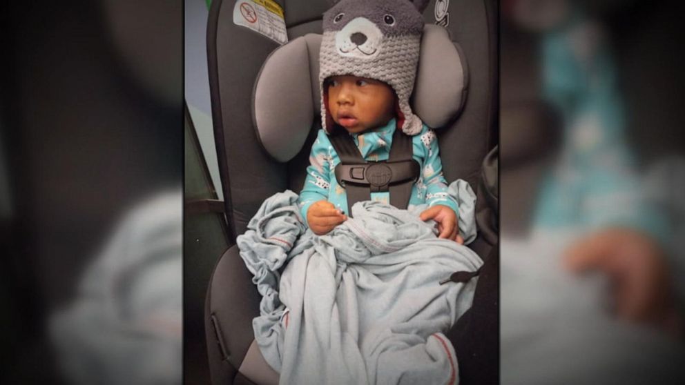 VIDEO: Toddler found safe after car stolen with him inside