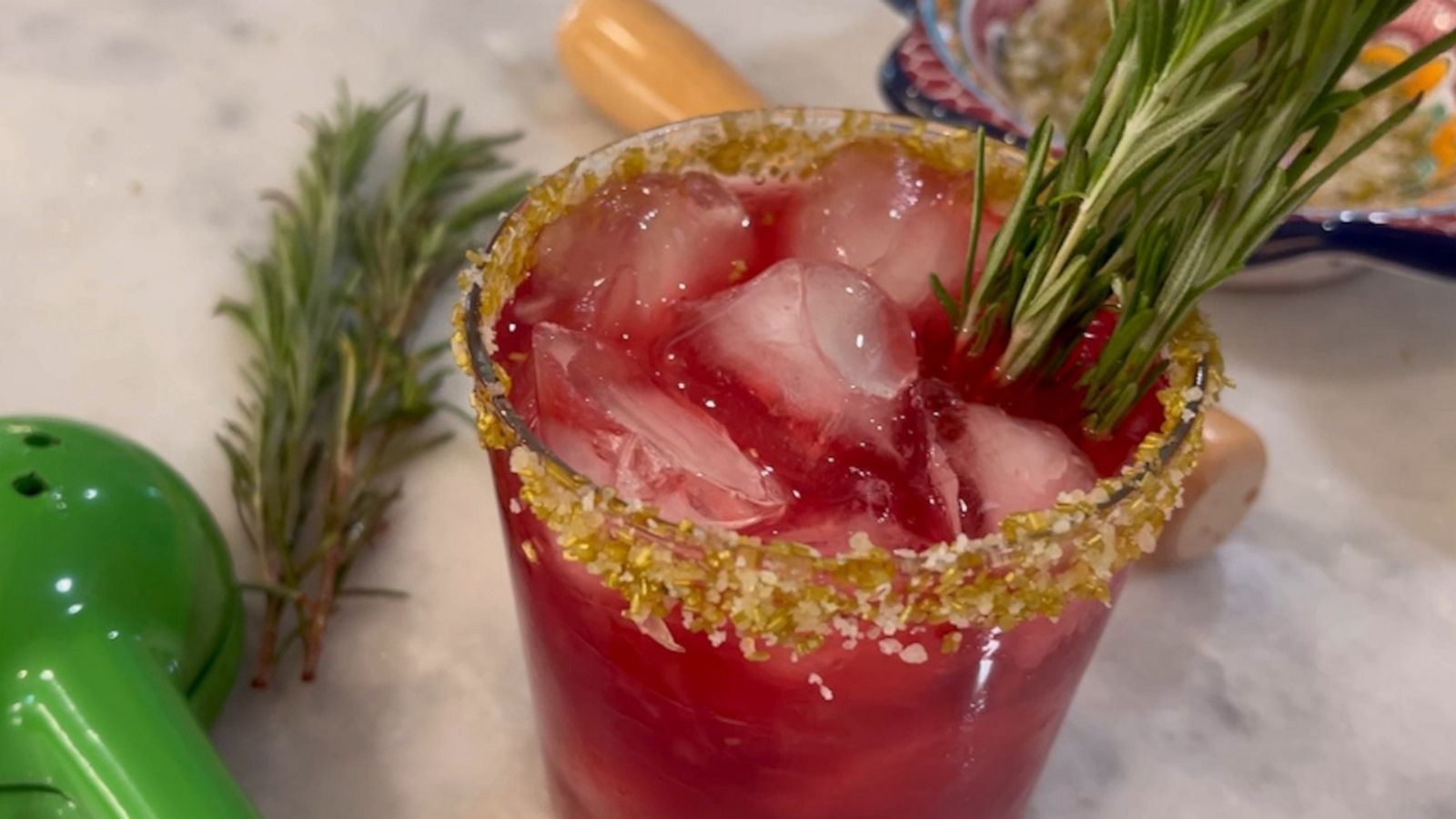 VIDEO: Whip up these spicy pomegranate margaritas for your holiday guests