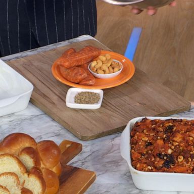 VIDEO: Make Chef Pati Jinich's fiesta turkey with chorizo and cashew stuffing