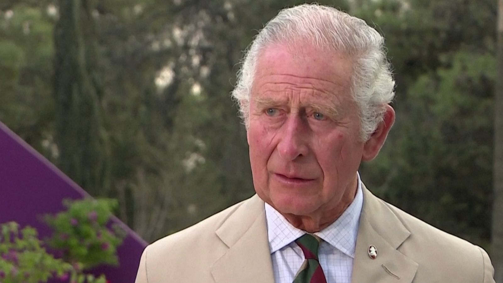 VIDEO: Prince Charles says Queen Elizabeth is doing 'alright'