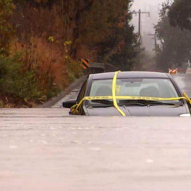 VIDEO: Atmospheric river brings deadly rain, mudslides to West Coast