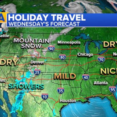 VIDEO: Thanksgiving holiday week forecast