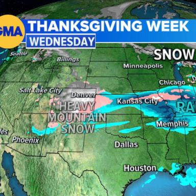 VIDEO: Early look at Thanksgiving holiday forecast