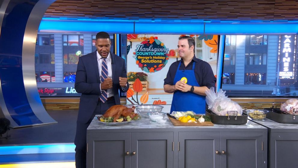 Chef George Duran shares his top turkey tips to prep your bird for ...