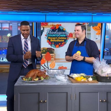 VIDEO: Chef George Duran shares his top turkey tips to prep your bird for Thanksgiving