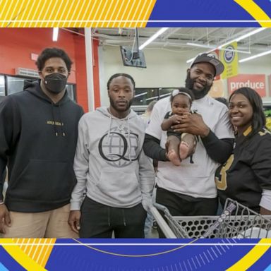 VIDEO: NFL stars give back on Thanksgiving