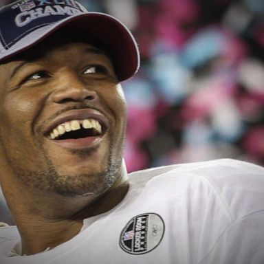 VIDEO: New York Giants retire Michael Strahan’s number