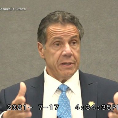 VIDEO: New York attorney general released Andrew Cuomo video testimony