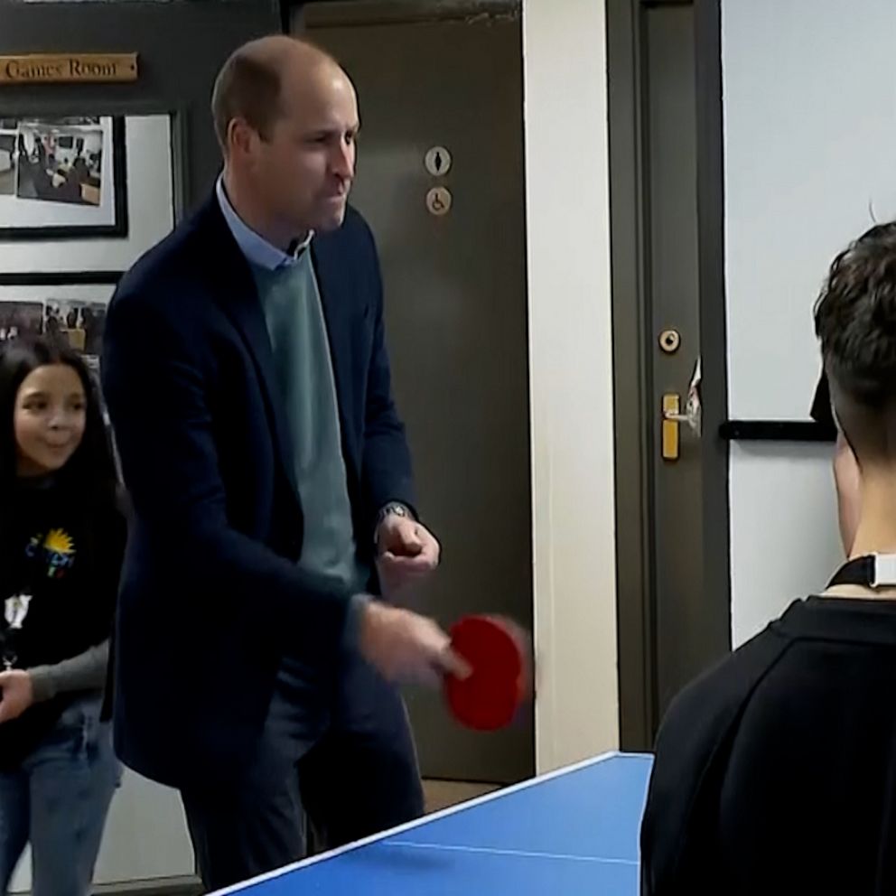 Video Prince William visits youth-led charity in Leeds that is helping those in need