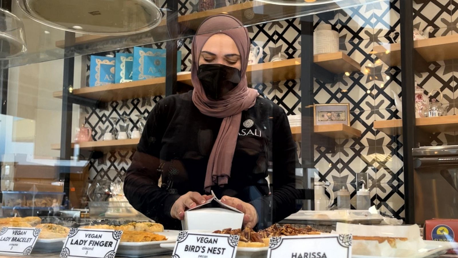 VIDEO: Woman opens dream cafe after tragedy strikes Muslim community