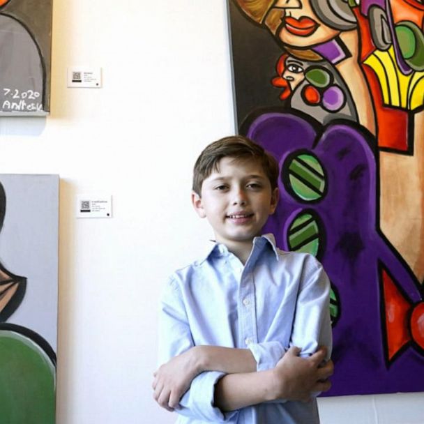 10-year-old artist taking over Miami Art Week - Good Morning America