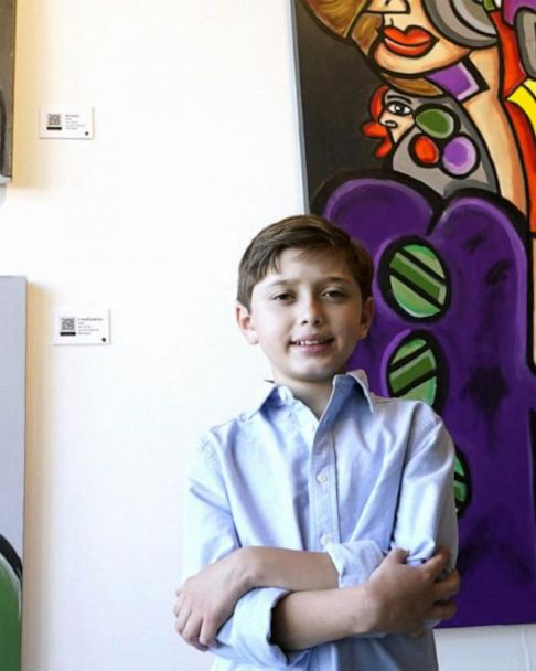 10-year-old artist taking over Miami Art Week - Good Morning America