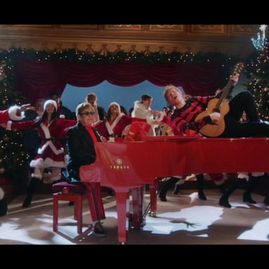 VIDEO: Elton John and Ed Sheeran collaborate for new song 'Merry Christmas'