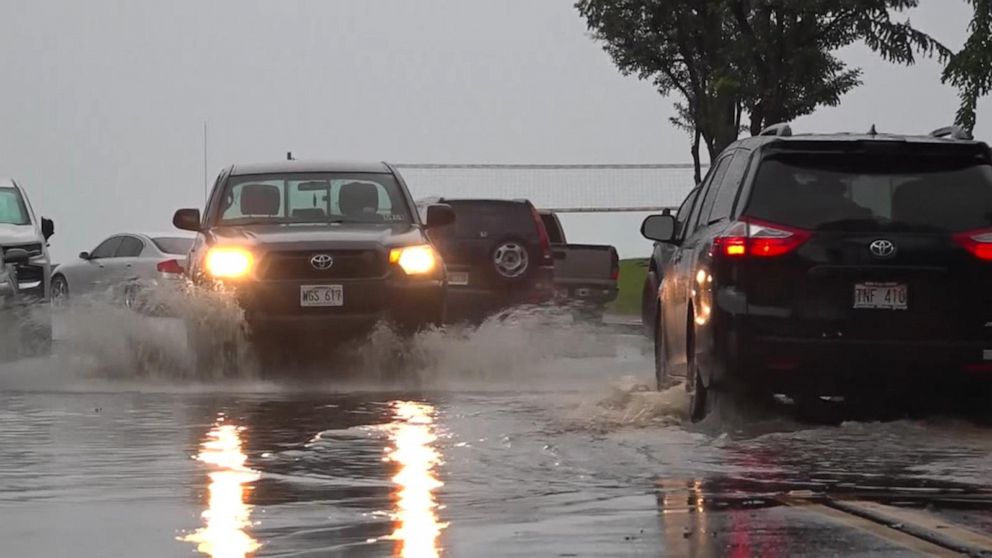 Hawaii governor declares state of emergency over 'catastrophic' weather