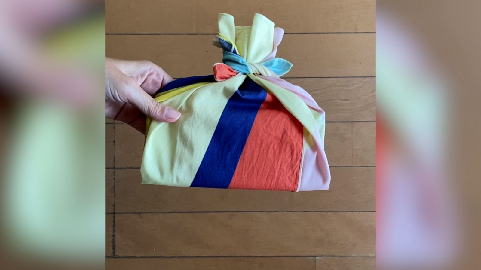 VIDEO: How to use furoshiki cloth for beautiful, reusable gift wrapping this holiday season