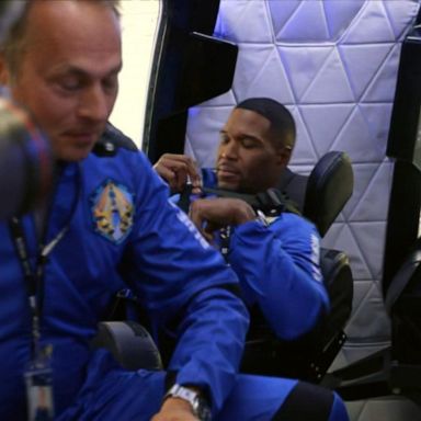 VIDEO: Behind the scenes of Michael Strahan's astronaut training