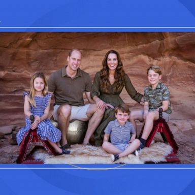 VIDEO: Duke and Duchess of Cambridge share 2021 Christmas card