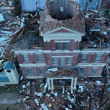 VIDEO: More than 100 people feared dead after tornadoes tore through 8 states