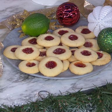 VIDEO: Make Padma Lakshmi’s ‘Pastelito’ thumbprint cookies this holiday season