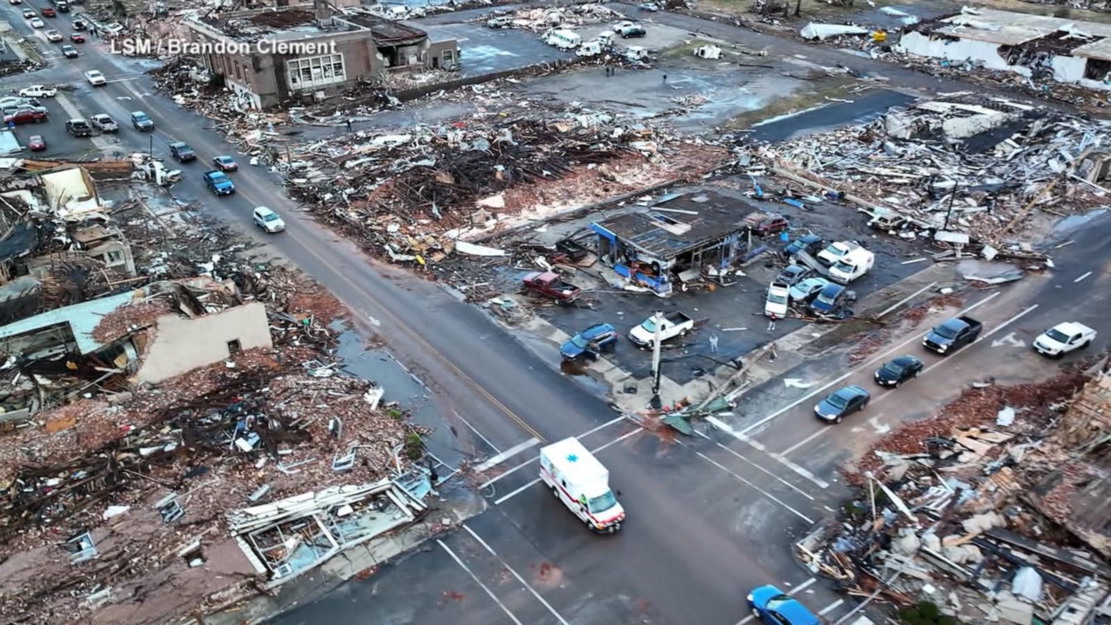 At least 40 tornadoes reported across nine states - Good Morning America