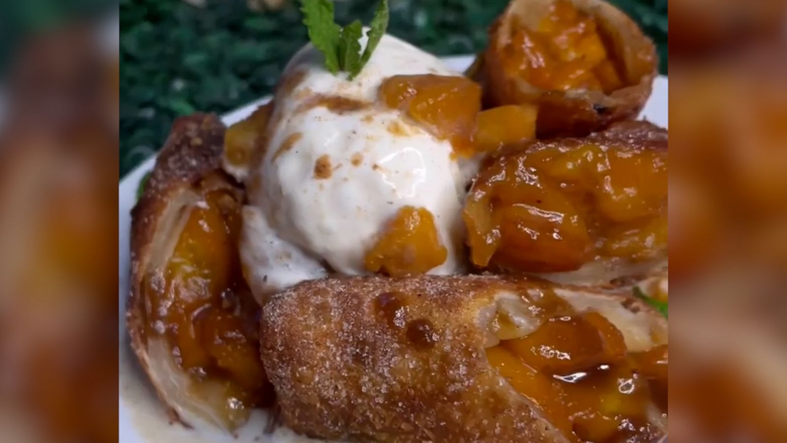 VIDEO: These peach cobbler egg rolls are a must-have