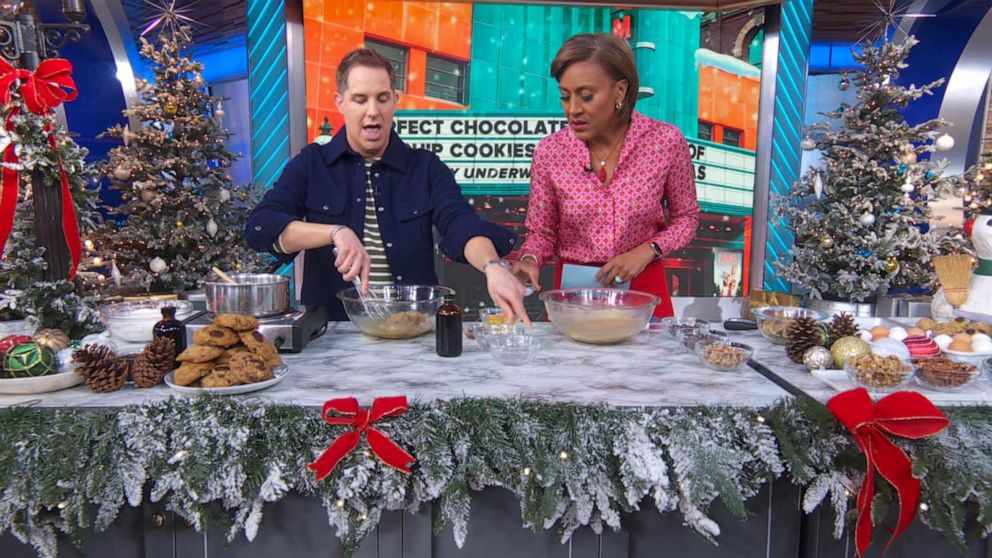 Anthony Underwood Shares Perfect Chocolate Chip Cookie Recipe GMA