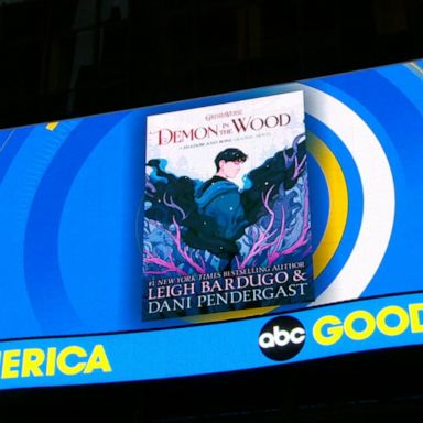 VIDEO: Best-selling author Leigh Bardugo reveals cover of 'Demon in the Wood' on 'GMA'