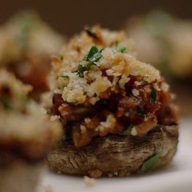 VIDEO: Get creative in the kitchen with tasty Italian sausage and herb stuffed mushrooms