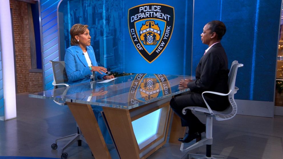 VIDEO: Keechant Sewell becomes 1st female commissioner of NYPD