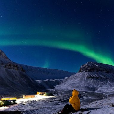 VIDEO: What it's like to live near the North Pole during winter with daily Northern Lights